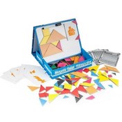Resim Dıy Toy Manyetik Tablet Tangram ve Yazı Tahtası 