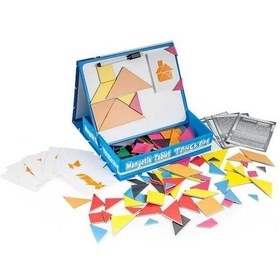 Resim Dıy Toy Manyetik Tablet Tangram ve Yazı Tahtası 