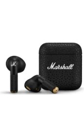 Resim Marshall Minor IV TWS Kulaklık Suya Dayanıklı Kulakiçi Tasarım 30 Saat Müzik Süresi Siyah 