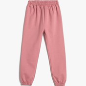 Resim Kız Bebek Basic Jogger Eşofman Altı Beli Lastikli Şardonlu Pamuklu 