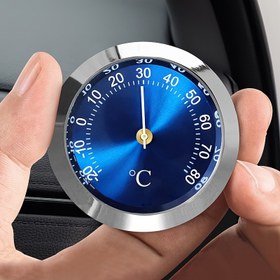 Resim 5Cm/1.96Inç Araç İçi Aksesuarları, Araba Süsleri, Araç Modifikasyon Dekoru, Mekanik Termometre, Kapalı Ve Açık Alan Aletleri İçin Uygun, Pilsiz 