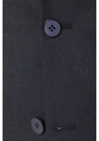 Resim Süvari Lacivert Slim Fit Desenli Sivri Yaka 6 Drop Klasik Takım Elbise-35527 Lacivert 