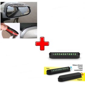 Resim Genel Markalar Chevrolet Aveo ile Uyumlu Parkmatik Aç Kapa Numaratör + Dış Ayna Yağmur Koruyucu 