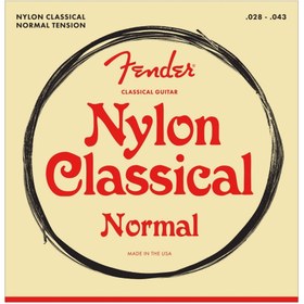Resim Fender Classical/Nylon Klasik Gitar Teli 