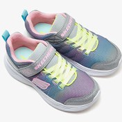 Resim Skechers Gri Kız Çocuk Yürüyüş Ayakkabısı 303518L GYMT SNAP SPRINTS 2.0 