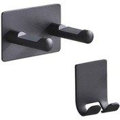 Resim Willowhaven Banyo Raf Blower Tutucu Duvar Raf Organizatör Dyson Duvara Için Sondaj Saç Kurutma Makin 