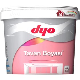 Resim Dyo Beyaz Tavan Boyası 10 Kg – 30-50 m² Kaplama Alanı, İç Mekanlara Uygun, Dayanıklı ve Uzun Ömürlü 