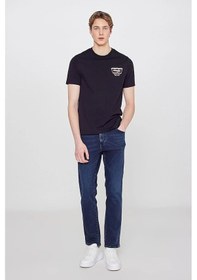 Resim Wrangler Texas Slim Erkek Jean Pantolon Mw12s00042396 İndigo 