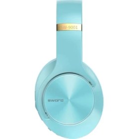Resim Sword SW-9001 Kulak Üstü Kablosuz Bluetooth Kulaklık ve Hoparlör 