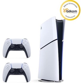 Resim Sony Playstation 5 Slim 825 GB Digital Edition + 2. Dualsense (Bilkom Garantili) 