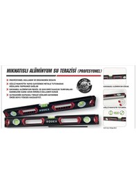 Resim Rodex Alüminyum Su Terazisi Pro 