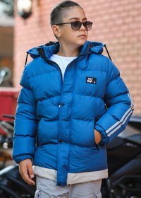Resim Pina Kids Erkek Çocuk Çıkarılan Kapüşonlu Şişme Mont KM.YY28 