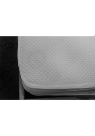 Resim Evcimo Home %100 Sıvı Geçirmez Alez Yatak Koruyucu Battal Boy 200x220 Cm Beyaz 