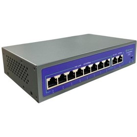 Resim Novacom Nvc-hıf0820fbl-c 8+2 Port 10/100mbps Uplink Aı Poe Switch 