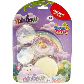 Resim El Yapımı Slime'a Yeni Bir Bakış: Super Putty Rainbow Çok Renkli 