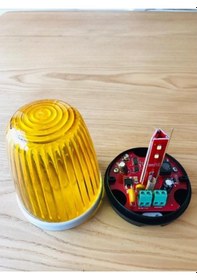 Resim Cuppon Slef Led Flaşör (Tepe Lambası) (12-230V) 