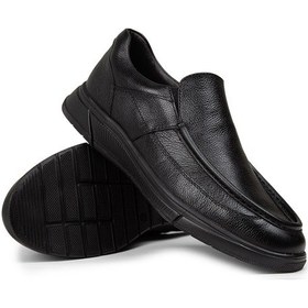 Resim Deery Erkek Hakiki Deri Siyah Loafer Ayakkabı - 01999msyhc01 Siyah 