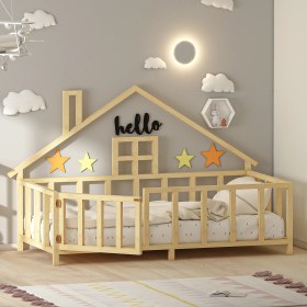 Resim Giyayo Wood's Hause Montessori Yatak Kapılı 