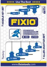 Resim Fıxıo 7 Parça T Saplı Allen Takım Set 