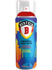Resim burtech Universal Trafik Kırmızısı Sprey Boya 