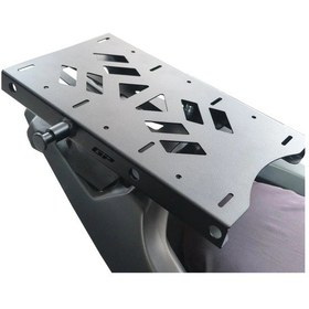 Resim Gp Kompozit Yamaha Nmax 125 / 155 2021-2025 Uyumlu Pratik Tak-çıkar Kızaklı Arka Çanta Demiri Siyah Çok Renkli 