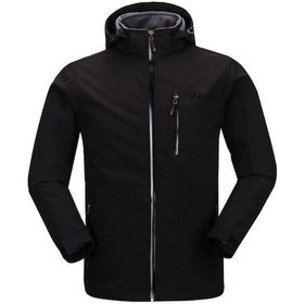 Resim 2as Sagwon Softshell Erkek Mont Siyah 2assag01001 Siyah 