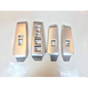 Resim Honda Cıvıc Fe1 2022 Cam Dugme Kaplama - Sılver (550641092) 