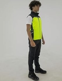 Resim Longberg Motorcu Yeleği Reflektörlü Softshell Motosiklet Yeleği 