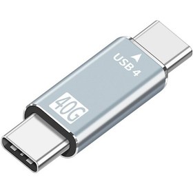 Resim Ally 40 Gbps USB 4 Type-C to Type-C Data Dönüştürücü Çevirici Adaptör 