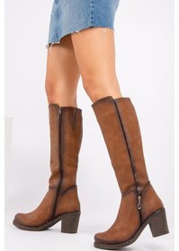 Resim Fox Shoes Taba Kadın Çizme G674252009 