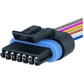 Resim Hava Akışmetre Soketi 6 Pin 