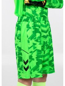 Resim Hummel Line Kaleci Şort Neon Yeşil 
