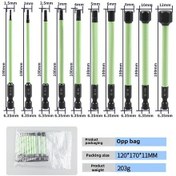 Resim Shineyee S2 Fosfat Siyah İç Altıgen Tornavida Ucu, Güçlü Manyetik, Pas Koruyucu, 100l Adet, Çok Amaçlı Zımba Seti 