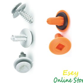 Resim esey online store Fiat Döşeme Klipsi Takım 10 Takım (palio / Albea / Doblo) 46410400ft / 46408953 