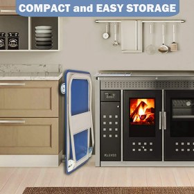 Resim Deko Katlanır Sap Koli Yük Çuval Paket Taşıma El Arabası 4 Tekerlek Platformlu Taşıma Arabası Max 300 kg 