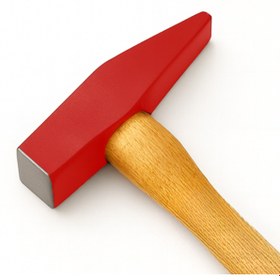 Resim BEYLİNİ 140gr Profesyonel Ahşap Saplı Çift Taraf Çekiç 8 cm Çelik Baş Ergonomik Çakma İnce İşçilik Dayanıklı 