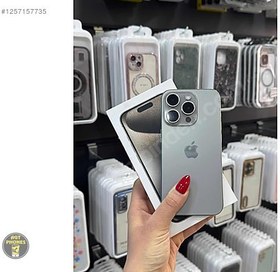 Resim Apple iPhone 15 Pro İkinci El YD | 128 GB | Natürel Titanyum 
