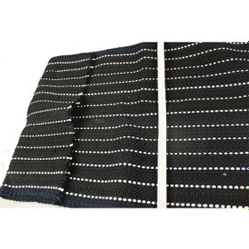 Resim Space Oto Kilim Minder Siyah-beyaz-lacivert Desenli 2 Adet Takım 