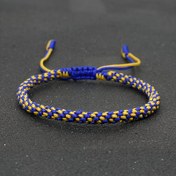 Resim El Yapımı Dokuma Mısır Düğüm Bilezik Kadın Bilezik Ayarlanabilir Moda Çift Bilezikler Arkadaşları Için Hediye 