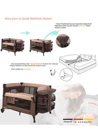 Resim Holmer Coolstyle Oyun Parkı/Anne Yanı/Park Yatak Multi Pro + Yatak 