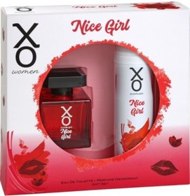Resim Xo Nice Girl Edt Parfüm 100 ml 125 ml Deodorant Kadın Women Parfüm Seti - Gift Set 