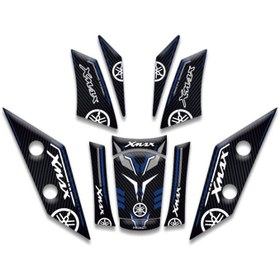Resim YAMAHA XMAX TANK PAD SET (2018/2022) UYUMLU 02 