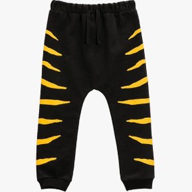 Resim Erkek Bebek Jogger Eşofman Altı Baskılı Beli Bağlamalı 