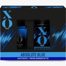 Resim Xo Absolute Blue Edt 100ml Erkek Parfüm + 125ml Deodorant Men 