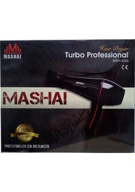 Resim Mashai Msh-4200 Profesyonel Fön Makinesi 2500 W Siyah 