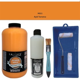 Resim Cadence Multisurface H-011 Açık Turuncu 2 L Sır Vernik Set 