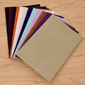 Resim 1 Adet A4 Kadife Kendinden Yapışkanlı Kumaş, Kalınlaştırılmış Şifrelenmiş Yapışkan Olmayan Kadife Kumaş, Arka Plan Kumaşı Kitap Kapağı Halı Yapımı Kumaş El Yapımı DIY Kumaş 