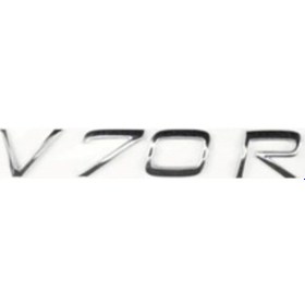 Resim Volvo Uyumlu V70r Krom Yazı 