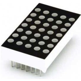 Resim 5X7 Dotmatrix Anot (52X33Mm) 5Mm Led - Kırmızı 