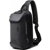 Resim Bange Bg-7082 Kilitli Ve Usb Şarj Portlu Omuz Çantası - Siyah 